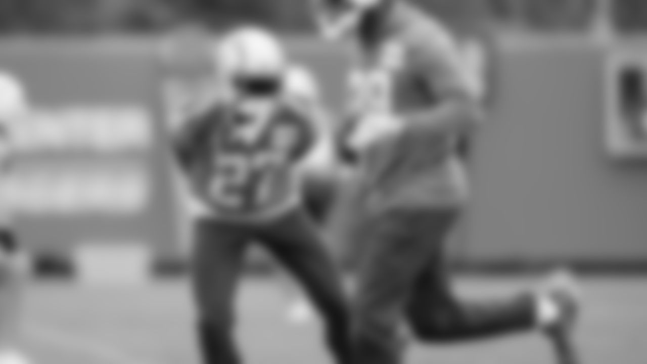 The Los Angeles Chargers practice on Saturday, October 15, 2022 at Hoag Performance Center in Costa Mesa, CA.