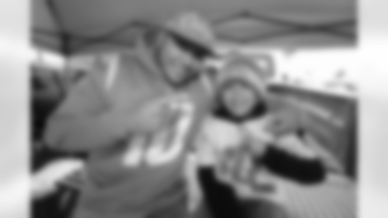 Bolt Fam show up at SoFi Stadium to root against the Miami Dolphins on December 11, 2022 in Inglewood, California.