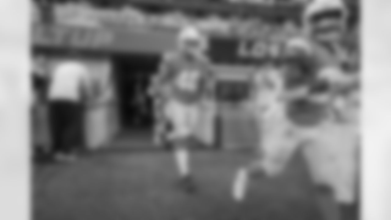 The Los Angeles Chargers prepare to play against the Denver Broncos at SoFi Stadium on October 17, 2022 in Los Angeles, California.