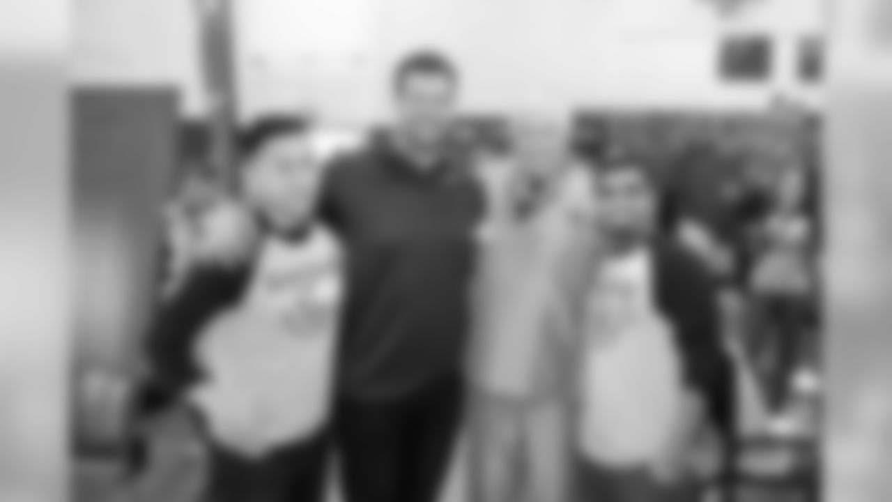 Los Angeles Chargers and Biolase participate in their second TeamSmile event at Carr Intermediate School on Friday, Jan 18, 2019 in Santa Ana, CA.