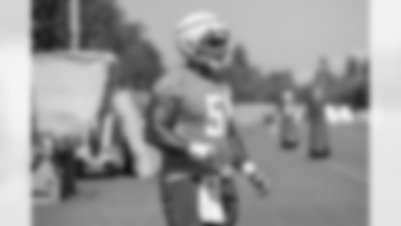The Los Angeles Chargers practice on Saturday, October 14, 2023 at Hoag Performance Center in Costa Mesa, CA.