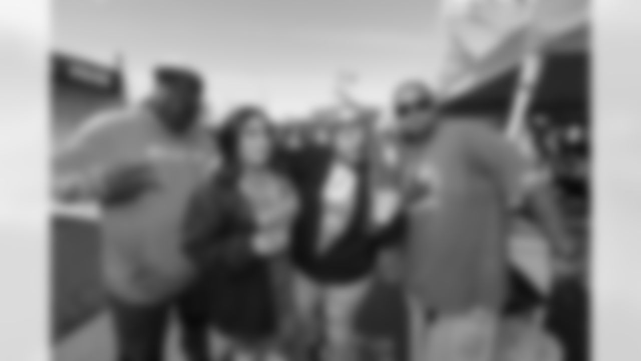 Bolt Fam show up at SoFi Stadium to root against the Miami Dolphins on December 11, 2022 in Inglewood, California.