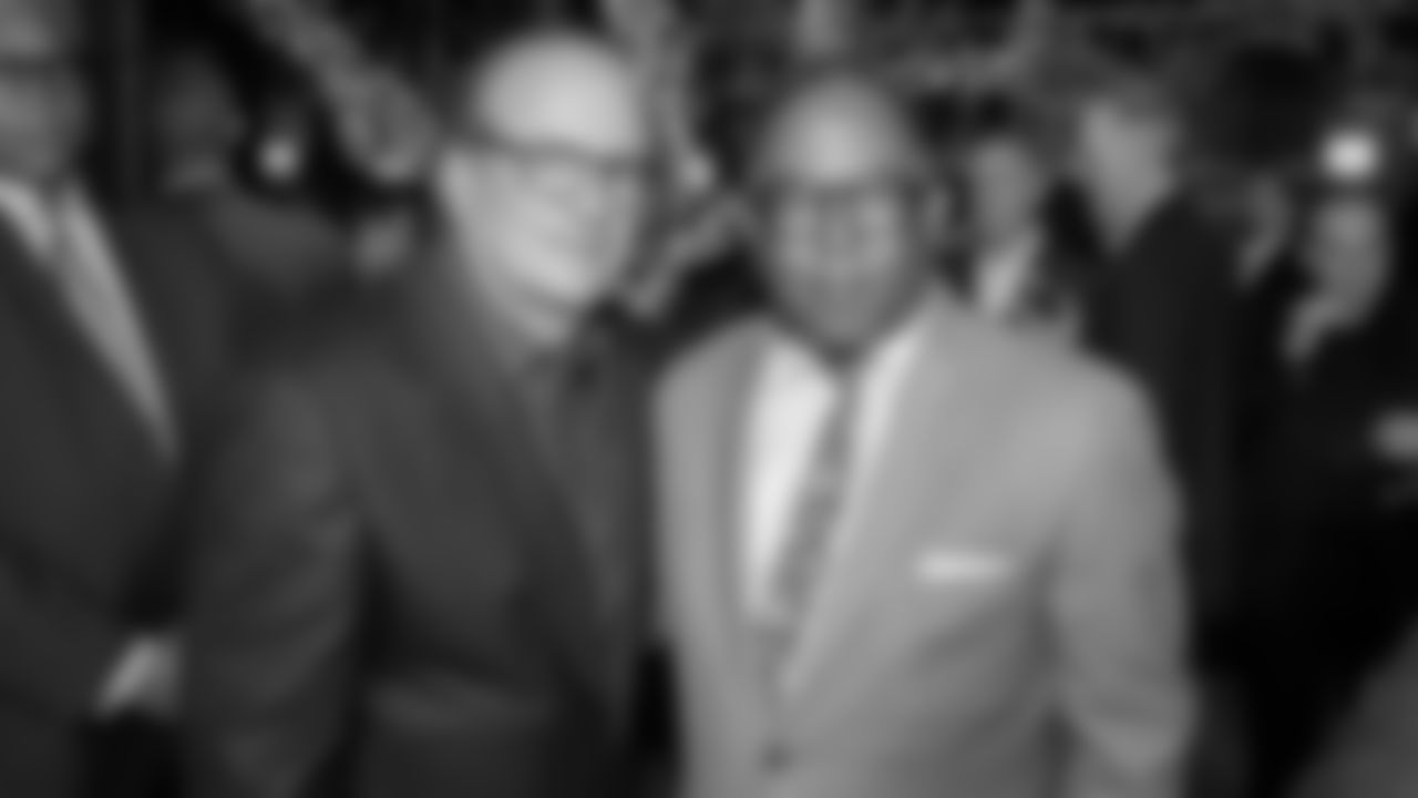 Chargers controlling owner Dean Spanos poses for a photo at the Chargers LUX launch party.