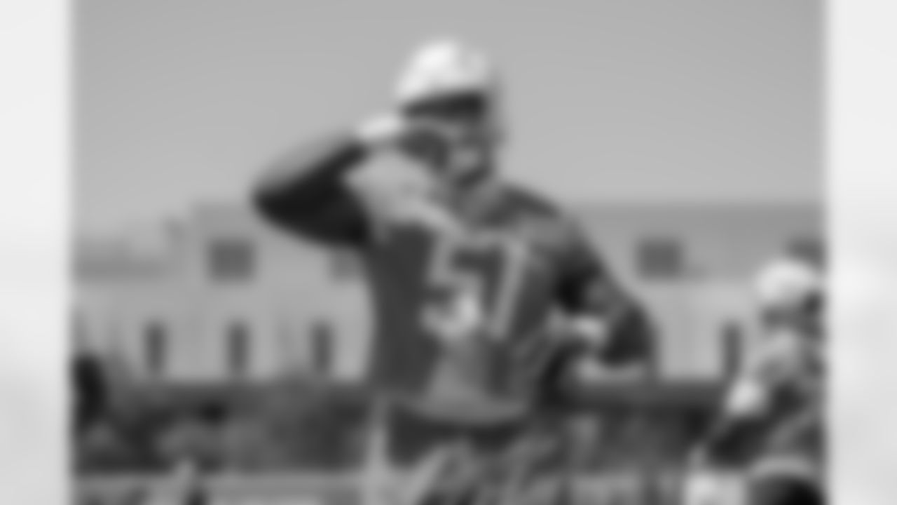 The Los Angeles Chargers practice on Friday, September 8, 2023 at Hoag Performance Center in Costa Mesa, CA.