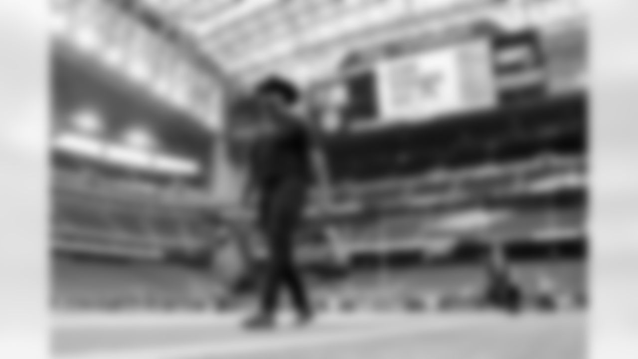 The Los Angeles Chargers arrive at NRG Stadium to play against the Houston Texans on October 2, 2022 in Houston, Texas.