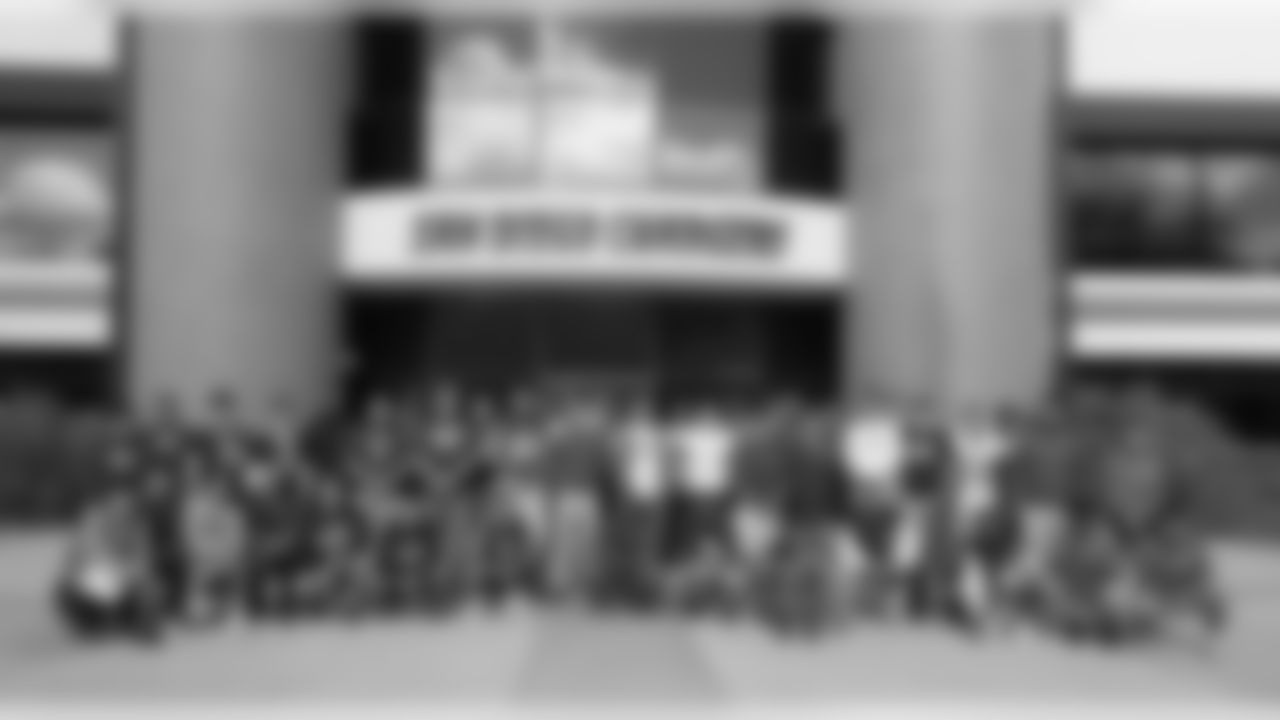 The Chargers held a summit for their1st Annual TAKE CHARGE program, which teaches soon-to-be high school senior football players the importance of leadership and being a person of high character.