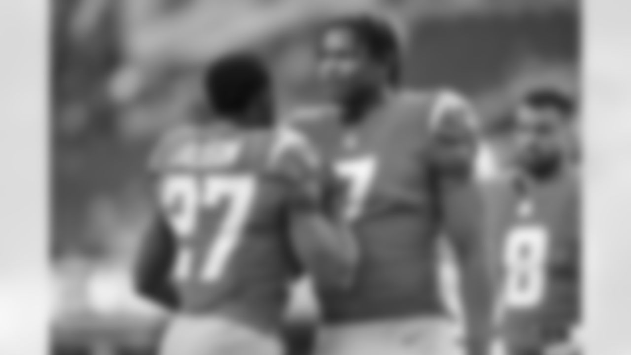 The Los Angeles Chargers prepare to play against the Denver Broncos at SoFi Stadium on October 17, 2022 in Los Angeles, California.