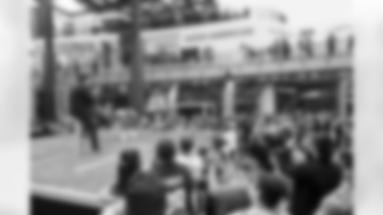 The Los Angeles Chargers 2023 Draft Party is photographed on Thursday, April 27, 2023 at Westfield Century City in Los Angeles, CA.