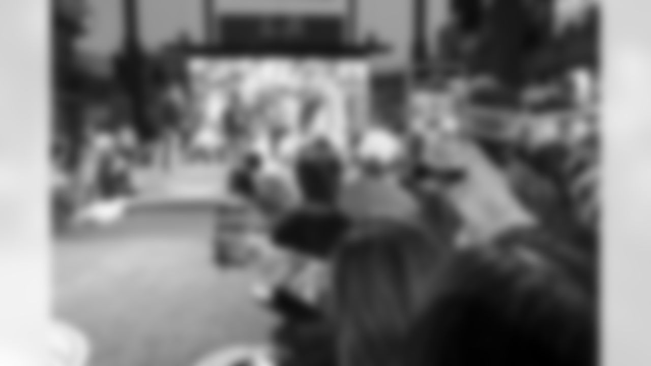 The Los Angeles Chargers 2023 Draft Party is photographed on Thursday, April 27, 2023 at Westfield Century City in Los Angeles, CA.