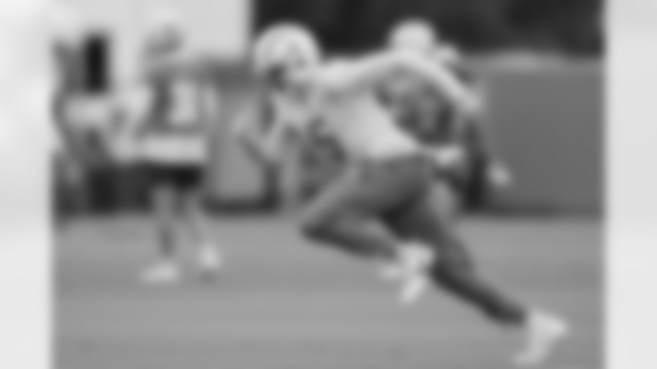 The Los Angeles Chargers practice on Friday, September 15, 2023 at Hoag Performance Center in Costa Mesa, CA.