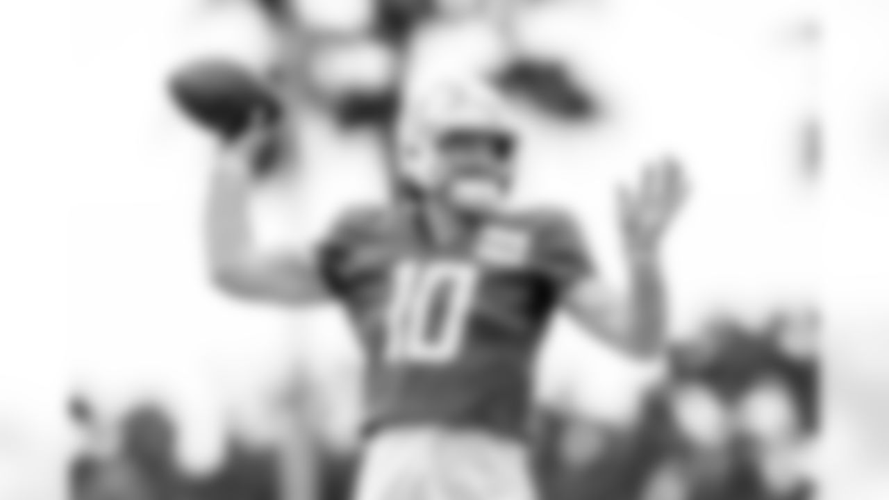 The Los Angeles Chargers practice on Thursday, October 26, 2023 at Hoag Performance Center in Costa Mesa, CA.