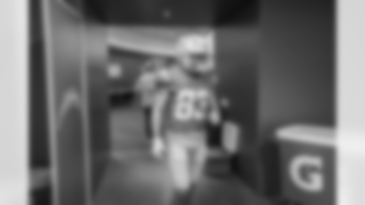 The Los Angeles Chargers prepare to play against the Denver Broncos at SoFi Stadium on October 17, 2022 in Los Angeles, California.