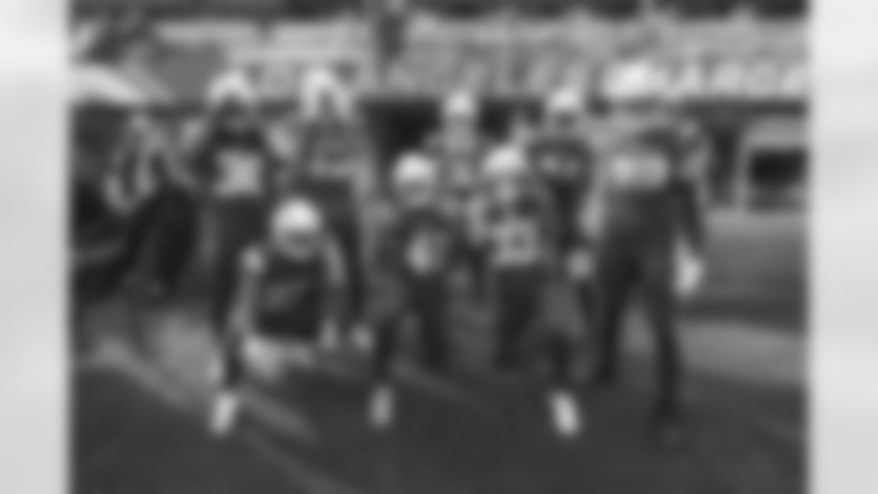 The Los Angeles Chargers prepare to play against the Tennessee Titans at SoFi Stadium on December 18, 2022 in Inglewood, California.