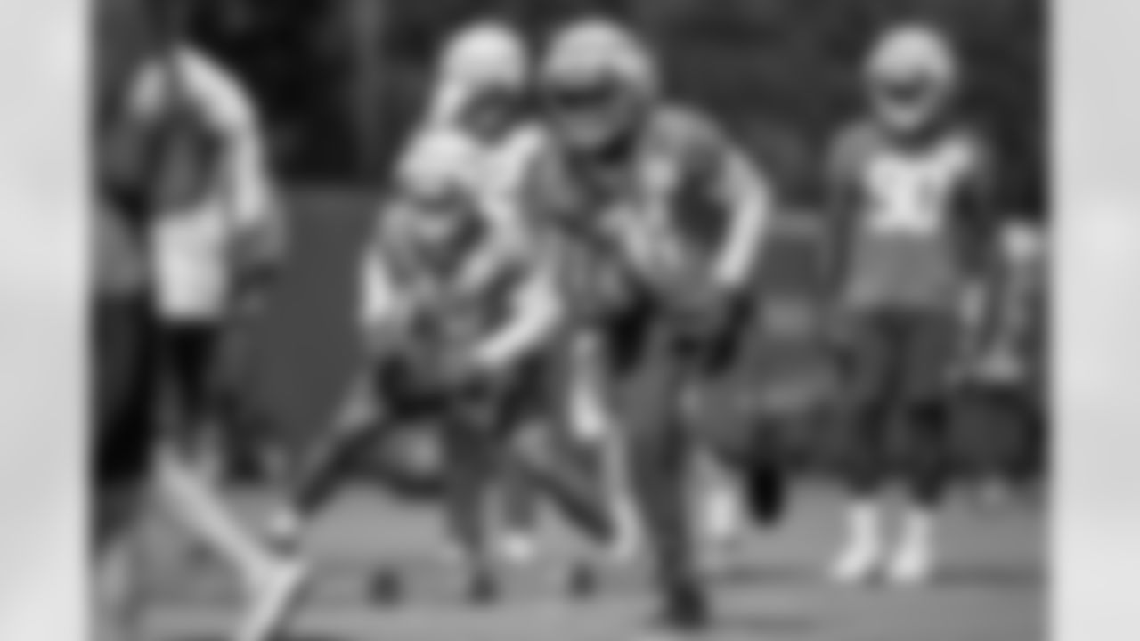 The Los Angeles Chargers practice on Friday, October 27, 2023 at Hoag Performance Center in Costa Mesa, CA.