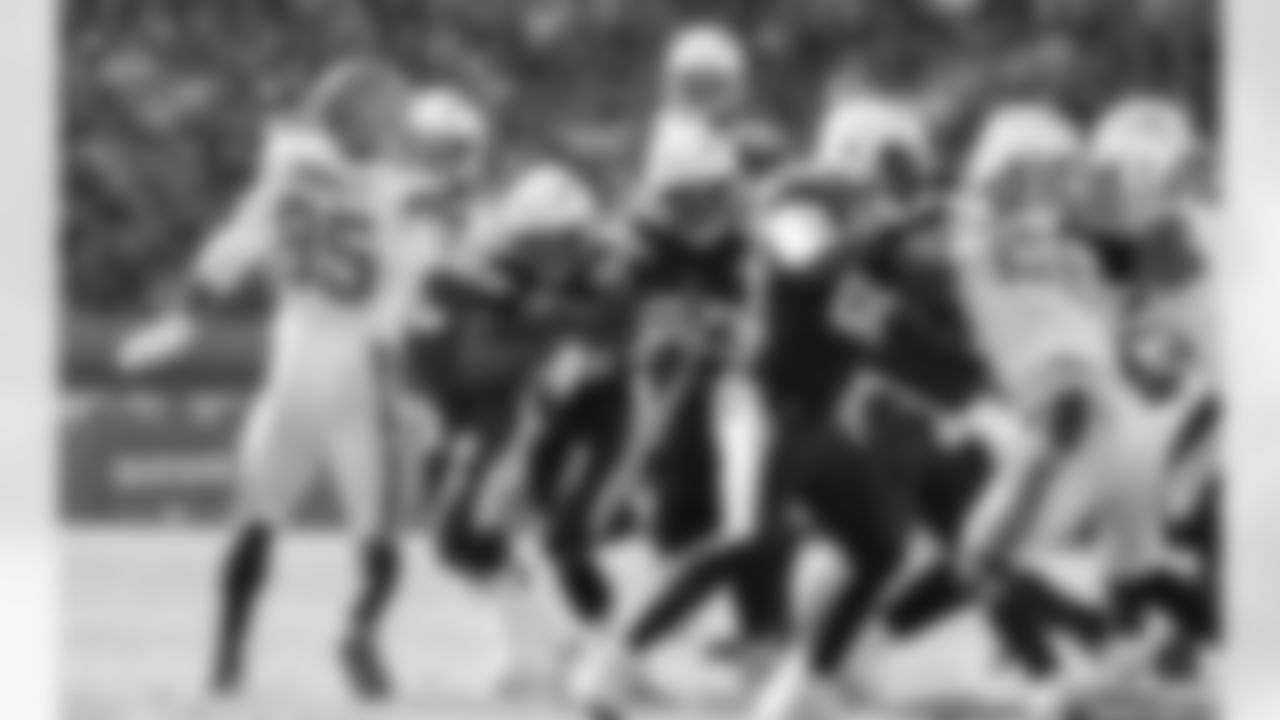 Los Angeles Chargers at Cleveland Browns on Sunday, October 14, 2018 in Cleveland, OH. Final score: LAC 38 - CLE 14