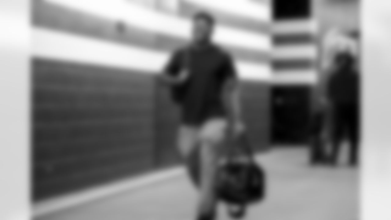 The Los Angeles Chargers arrive at FirstEnergy Stadium to play against the Cleveland Browns on October 9, 2022 in Cleveland, Ohio.