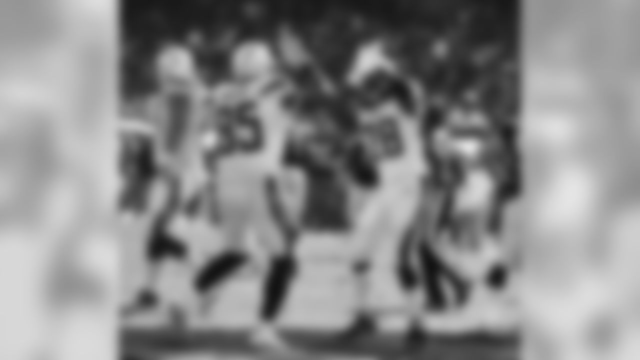 Los Angeles Chargers vs. the Oakland Raiders at Oakland Alameda Coliseum on Sunday, Oct. 15, 2017. The Chargers won 17-16.
