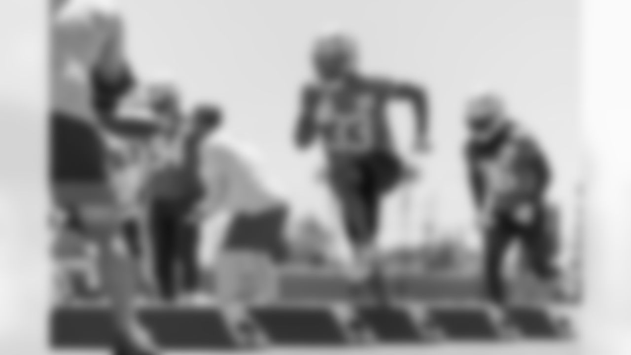 The Los Angeles Chargers practice on Tuesday, August 29, 2023 at Hoag Performance Center in Costa Mesa, CA.