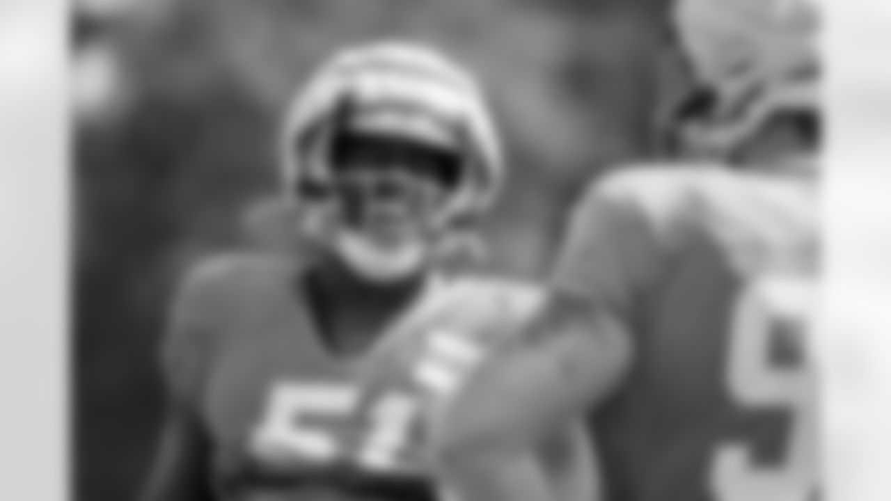 The Los Angeles Chargers practice on Friday, October 13, 2023 at Hoag Performance Center in Costa Mesa, CA.