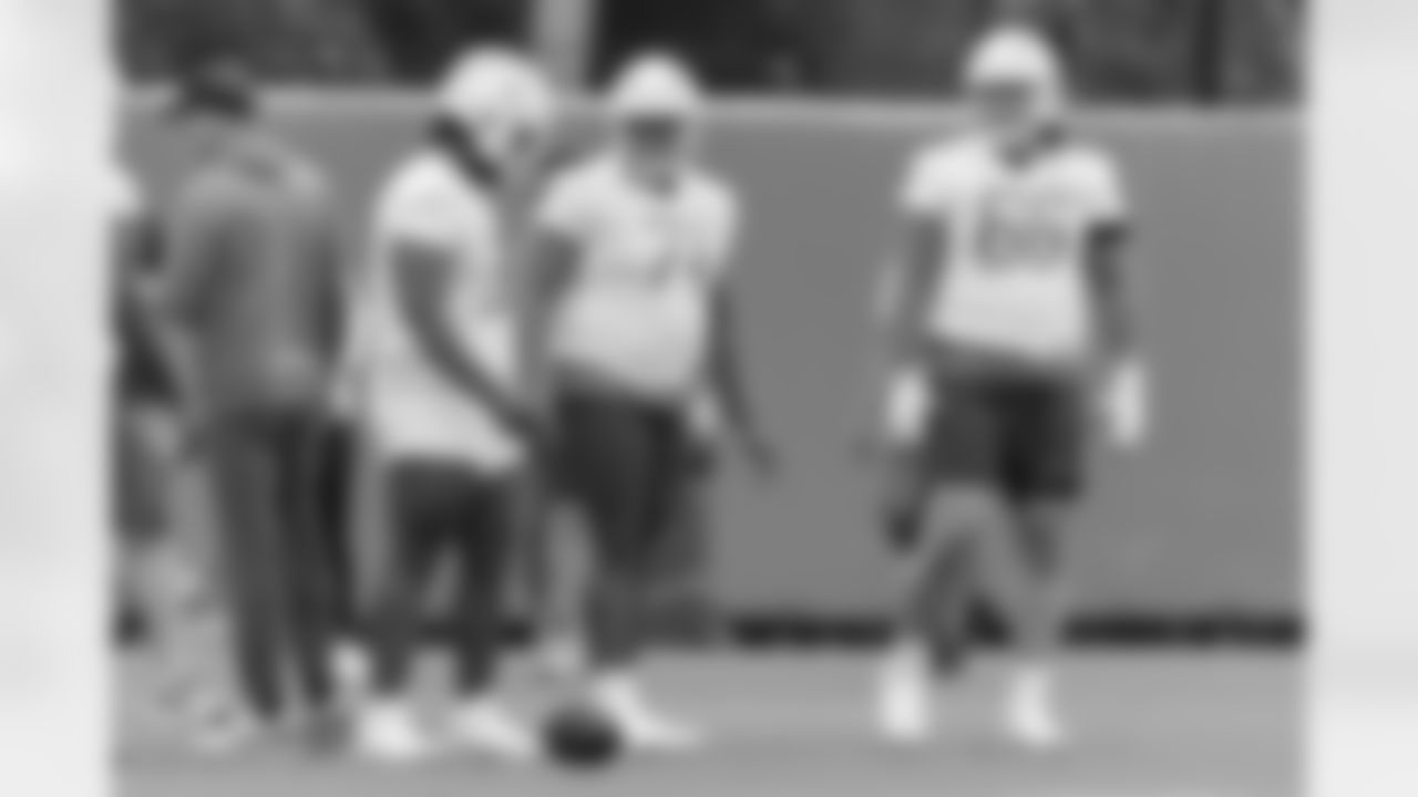 The Chargers 2023 rookie class hits the field for Day 1 of Rookie Mini-Camp