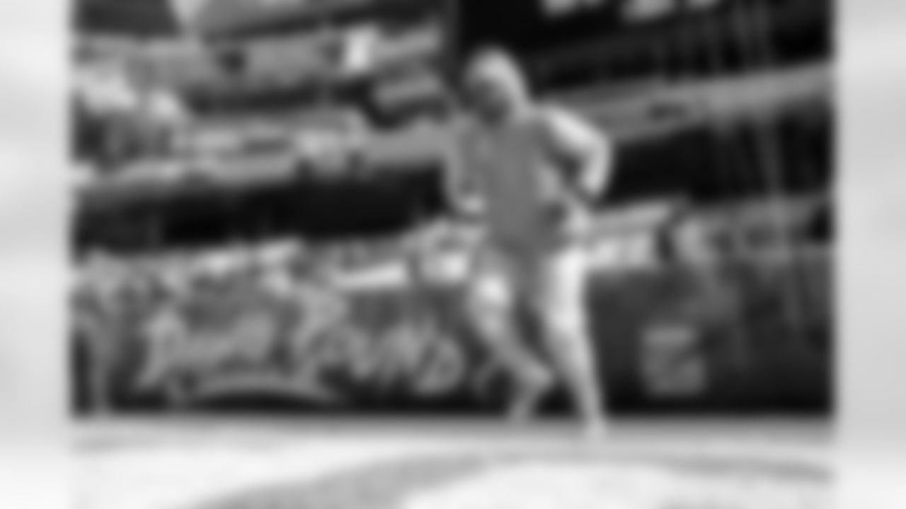 The Los Angeles Chargers prepare to play against the Cleveland Browns at FirstEnergy Stadium on October 9, 2022 in Los Angeles, California.