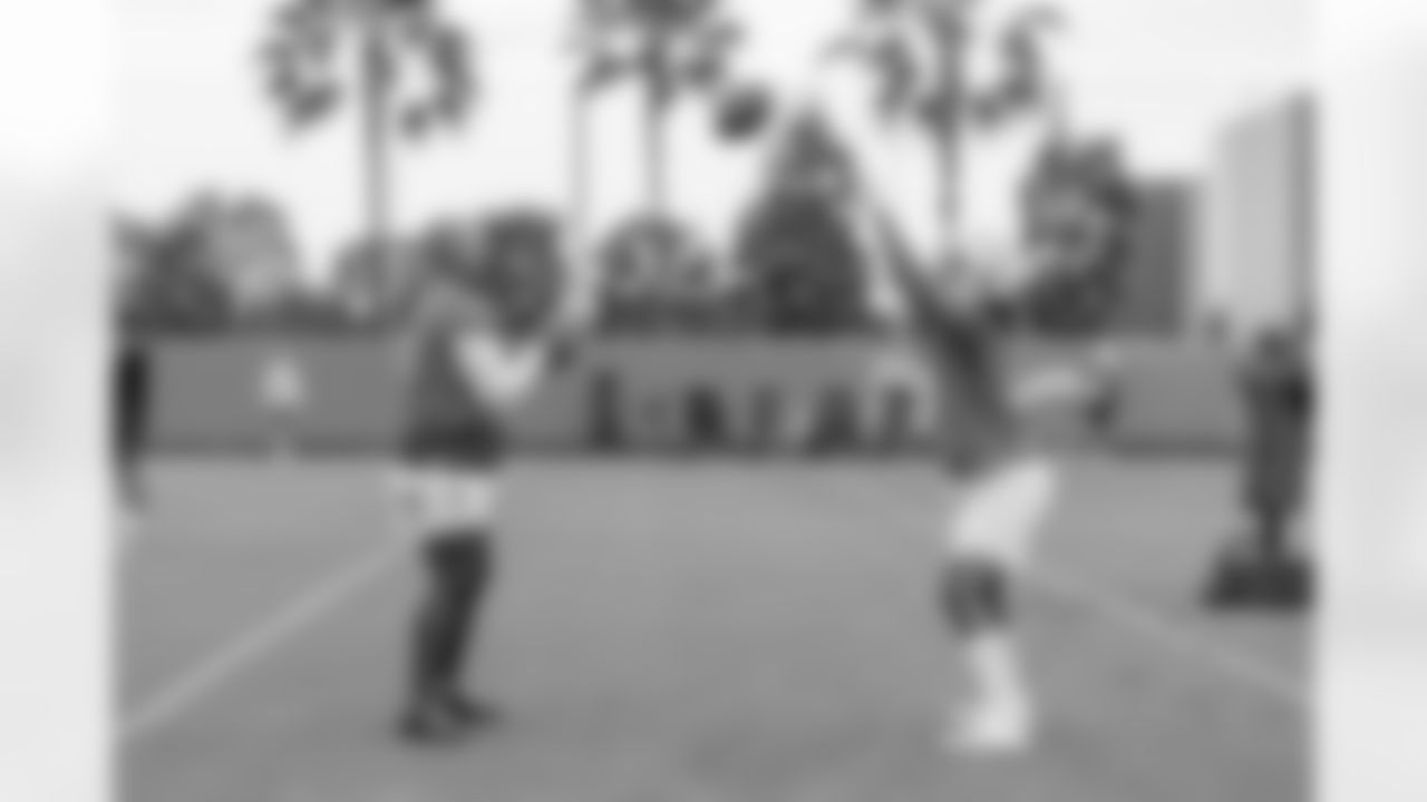 Chargers players during the fifth OTA of the 2023 off-season program