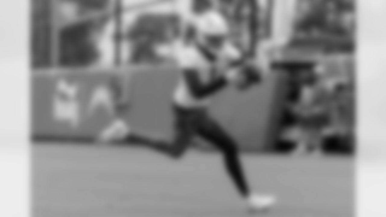 The Los Angeles Chargers practice on Friday, September 15, 2023 at Hoag Performance Center in Costa Mesa, CA.