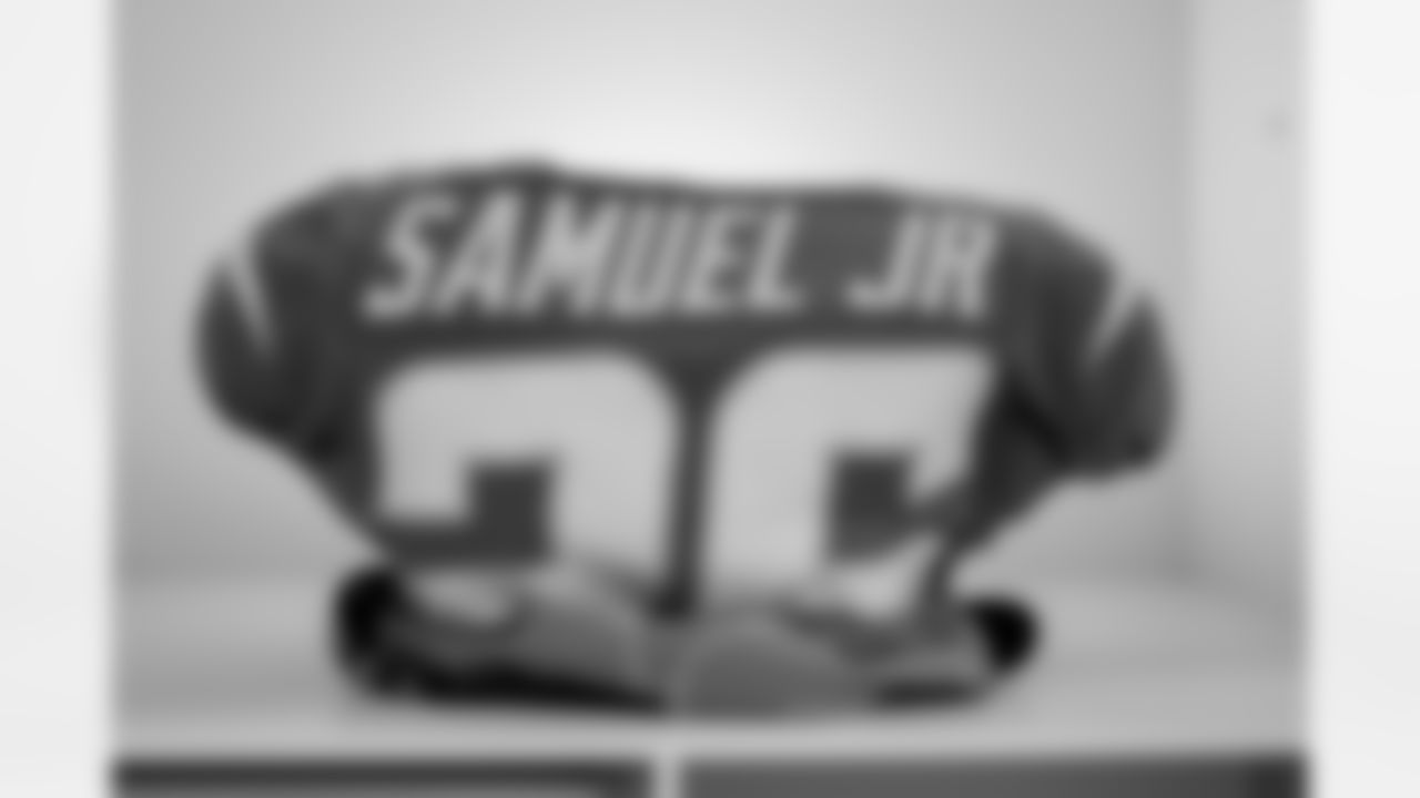 The Los Angeles Chargers prepare to play against the Jacksonville Jaguars at SoFi Stadium on September 25, 2022 in Inglewood, California.