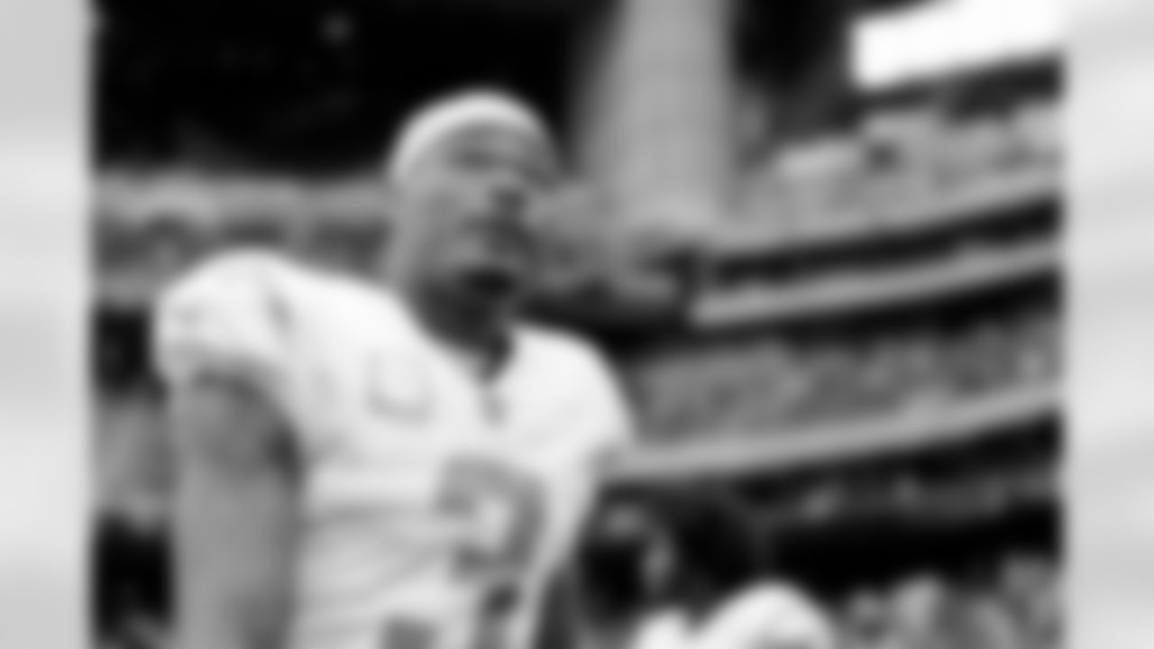 The Los Angeles Chargers prepare to play against the Houston Texans at NRG Stadium on October 2, 2022 in Houston, Texas.