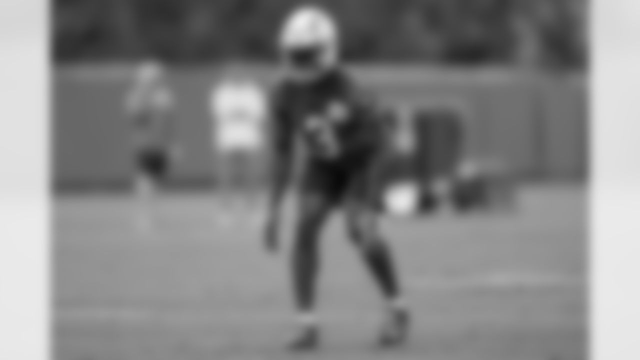 Chargers players during the fifth OTA of the 2023 off-season program
