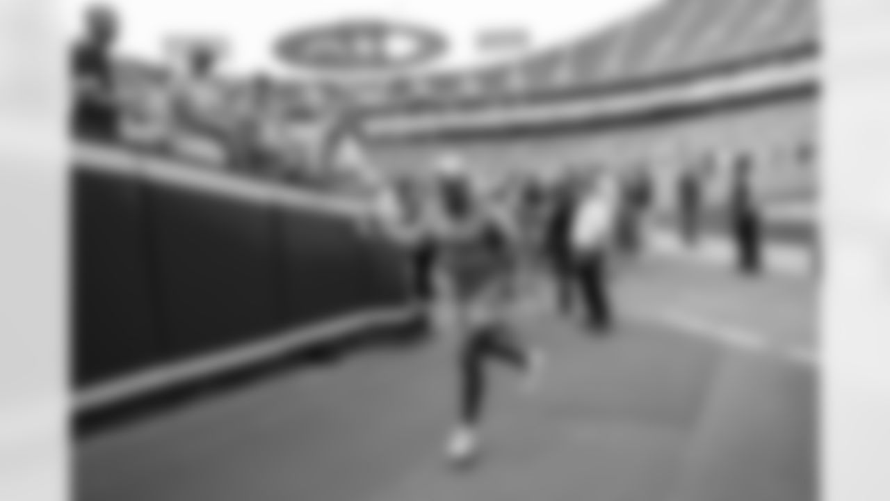 The Los Angeles Chargers prepare to play against the Kansas City Chiefs at Geha Field at Arrowhead Stadium on September 15, 2022 in Kansas City, Missouri.