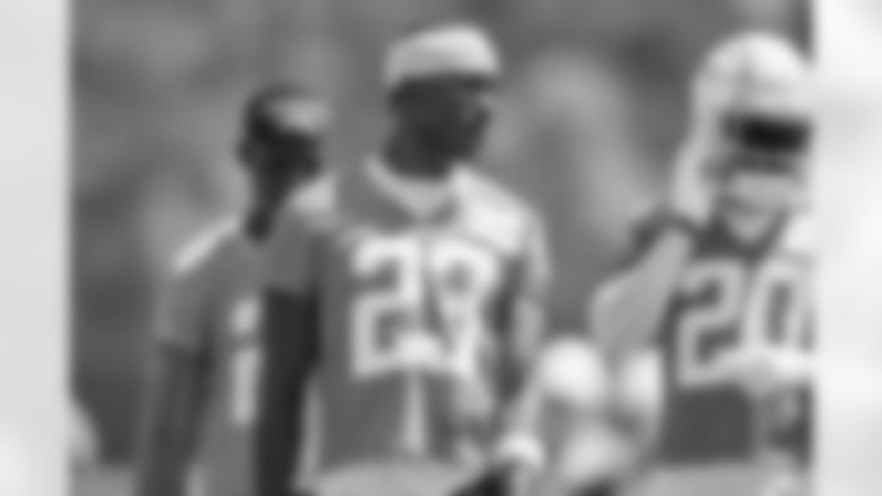 The Los Angeles Chargers practice on Thursday, August 31, 2023 at Hoag Performance Center in Costa Mesa, CA.