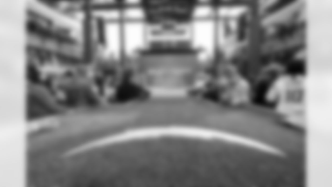 The Los Angeles Chargers 2023 Draft Party is photographed on Thursday, April 27, 2023 at Westfield Century City in Los Angeles, CA.