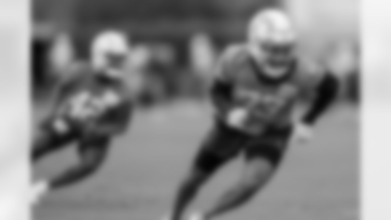 Chargers players during the fifth OTA of the 2023 off-season program