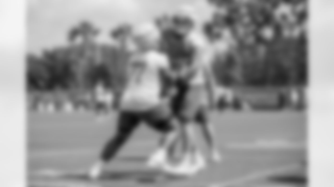 The Los Angeles Chargers practice on Wednesday, September 20, 2023 at Hoag Performance Center in Costa Mesa, CA.