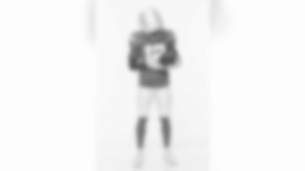 Los Angeles Chargers players pose for photos at the team's annual Media Day on Monday, June 12, 2023 at Hoag Performance Center in Costa Mesa, CA.