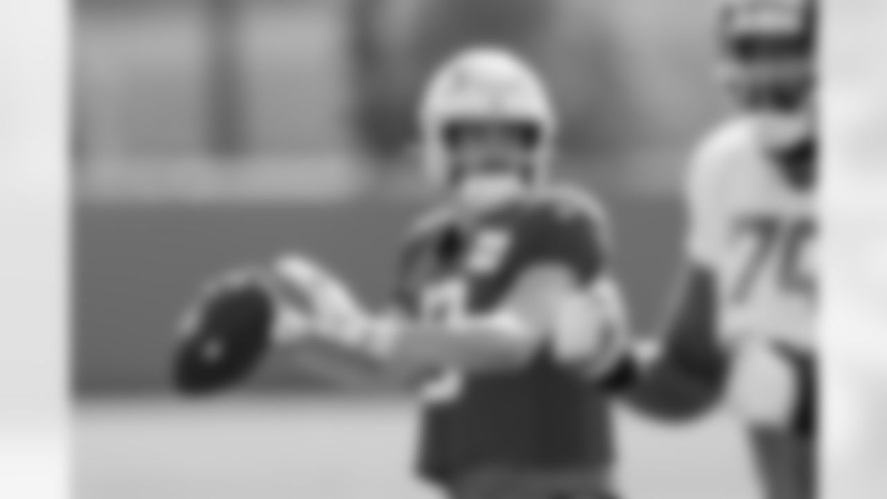 The Los Angeles Chargers practice on Friday, October 13, 2023 at Hoag Performance Center in Costa Mesa, CA.