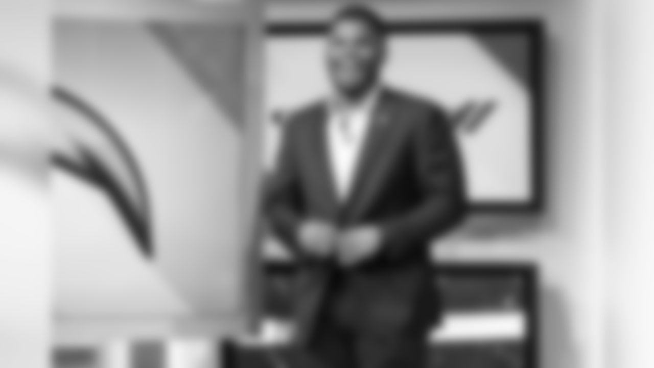 Jerry Tillery pays a visit to NFL Network and is greeted by staff and later interviewed on an episode of Total Access.