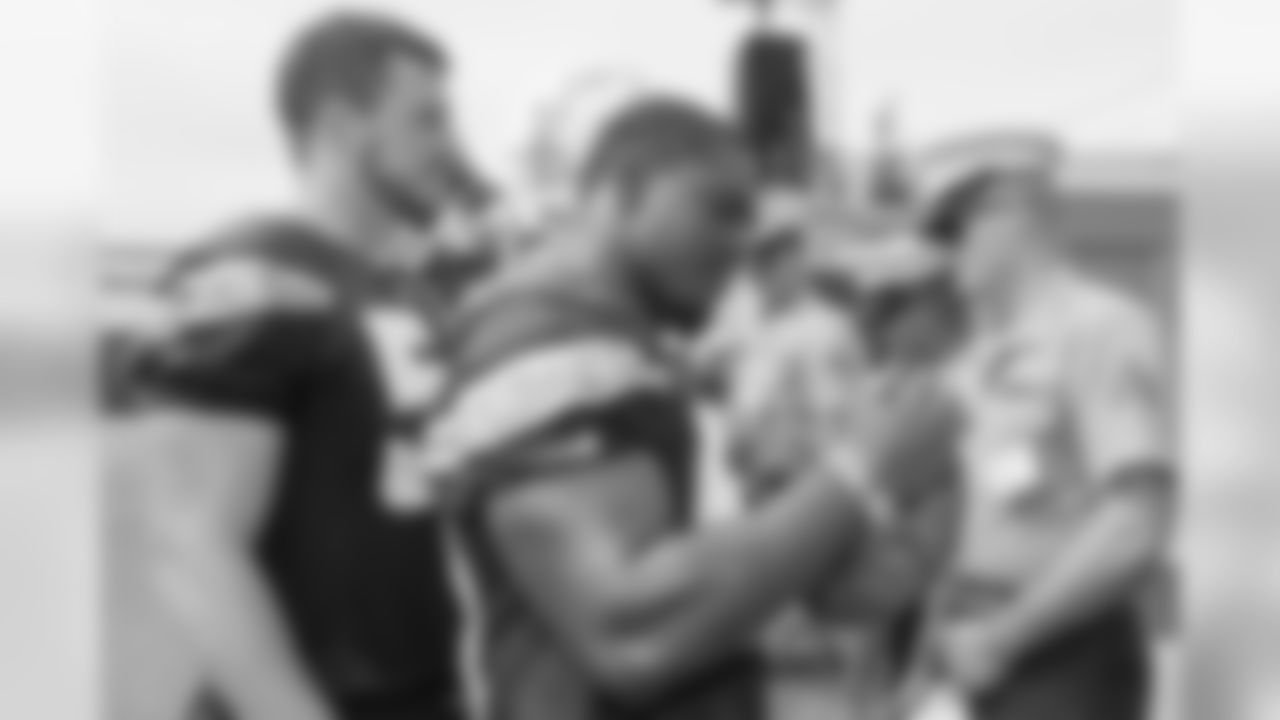 Los Angeles Chargers Community Relations Boots and Bolts at Hoag Performance Center on Friday September 28, 2018.