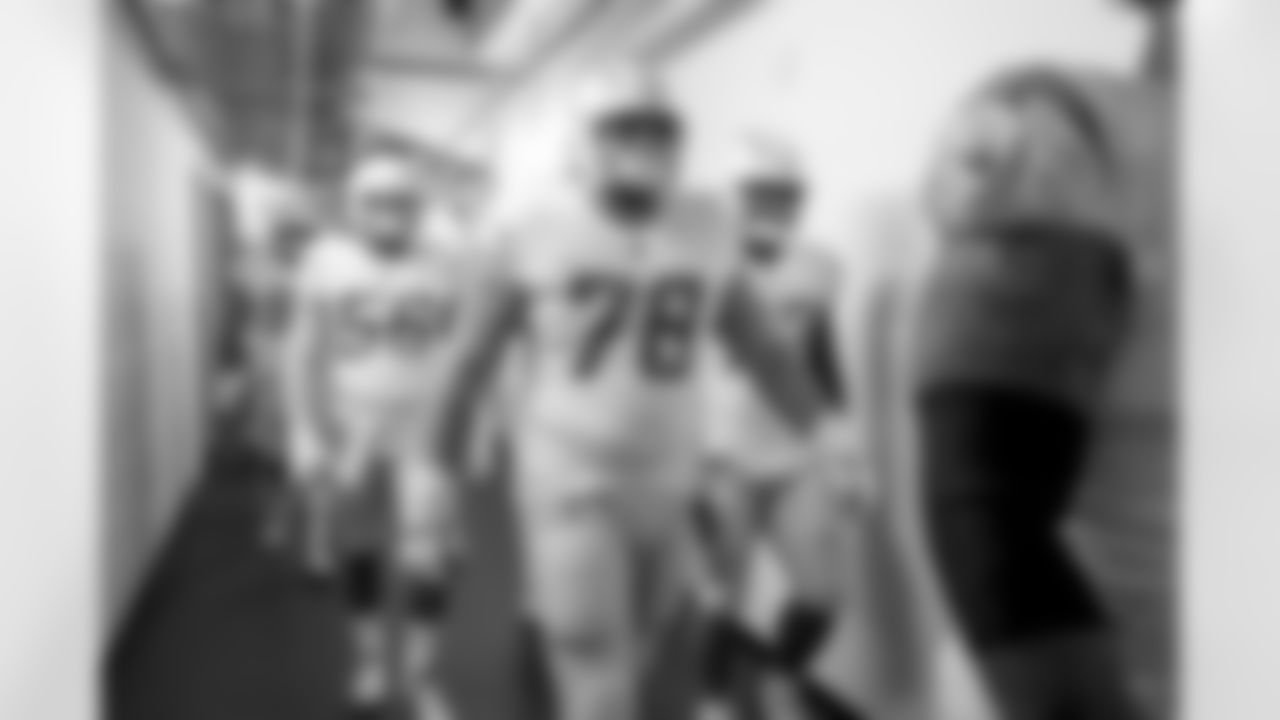 The Los Angeles Chargers prepare to play against the Las Vegas Raiders at Allegiant Stadium on December 4, 2022 in Las Vegas, Nevada.