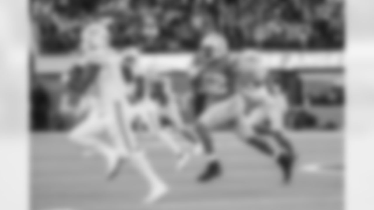 The Los Angeles Chargers defeated the Miami Dolphins by a score of 23-17 at SoFi Stadium on December 11, 2022 in Inglewood, California.