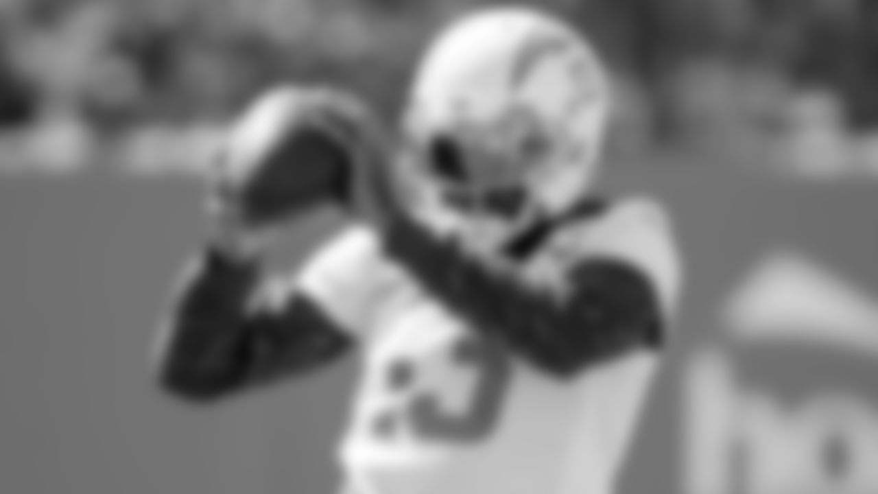 The Los Angeles Chargers prepare to play against the Houston Texans at NRG Stadium on October 2, 2022 in Houston, Texas.