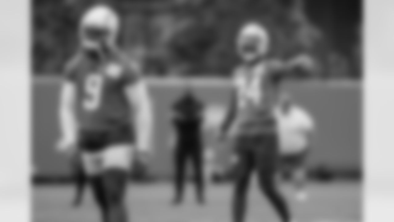 Chargers players during the fifth OTA of the 2023 off-season program