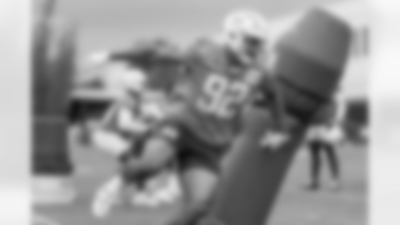Chargers players during the fifth OTA of the 2023 off-season program