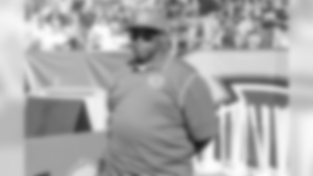 Robert Garrett, Crenshaw High School Football head coach and 2017 Don Shula NFL Coach of the Year, fired the cannon to kick off the Bolts preseason week 3 game versus the New Orleans Saints.