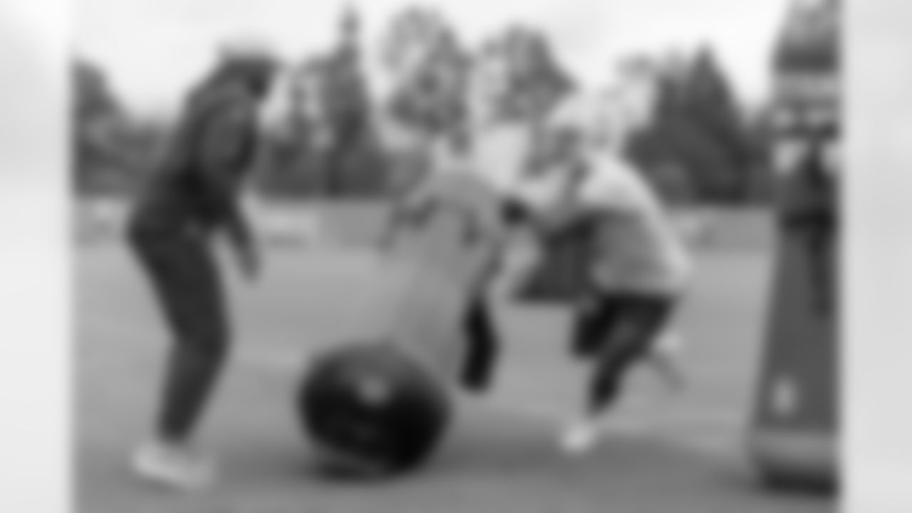 Chargers players during the fifth OTA of the 2023 off-season program