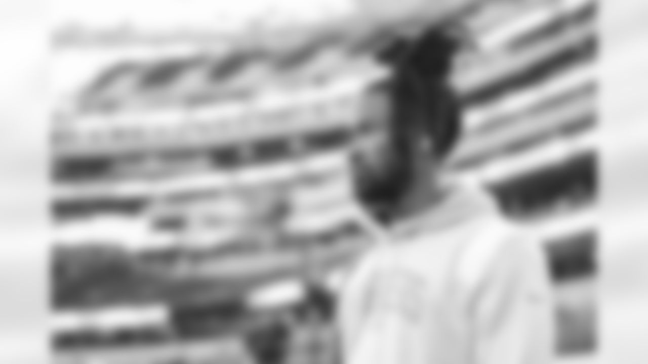 The Los Angeles Chargers prepare to play against the Miami Dolphins at SoFi Stadium on December 11, 2022 in Inglewood, California.