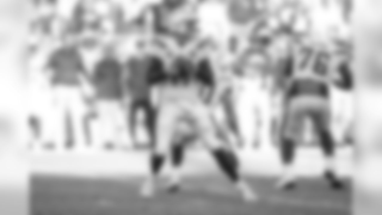 Philip Rivers looks to throw during the Wild Card matchup against the Baltimore Ravens at M&T Bank Stadium.