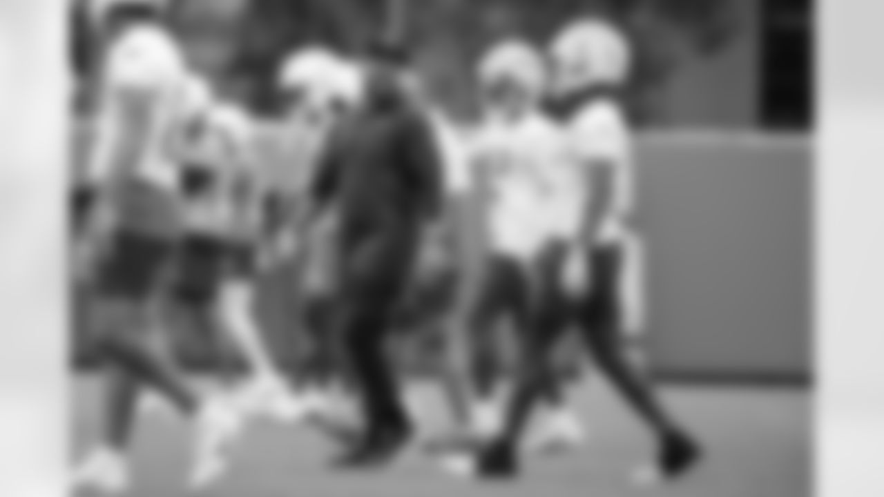 The Los Angeles Chargers practice on Friday, September 15, 2023 at Hoag Performance Center in Costa Mesa, CA.
