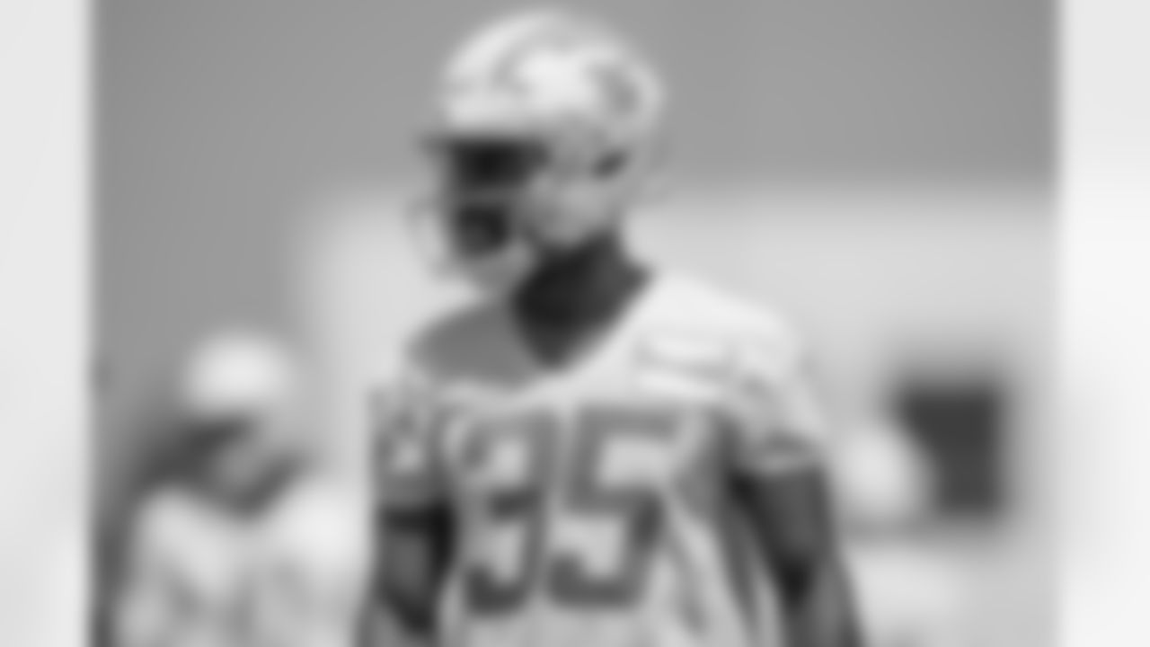 The Los Angeles Chargers practice on Thursday, August 31, 2023 at Hoag Performance Center in Costa Mesa, CA.